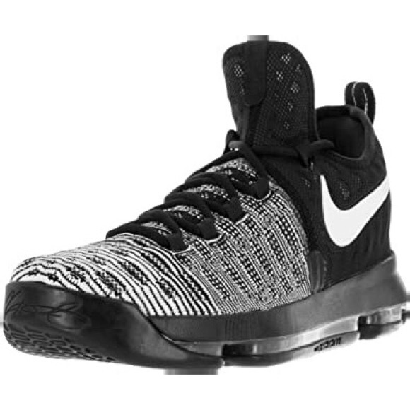 Nike Other - Nike KD 9 Kevin Durant Oreo Basketball Shoes 9